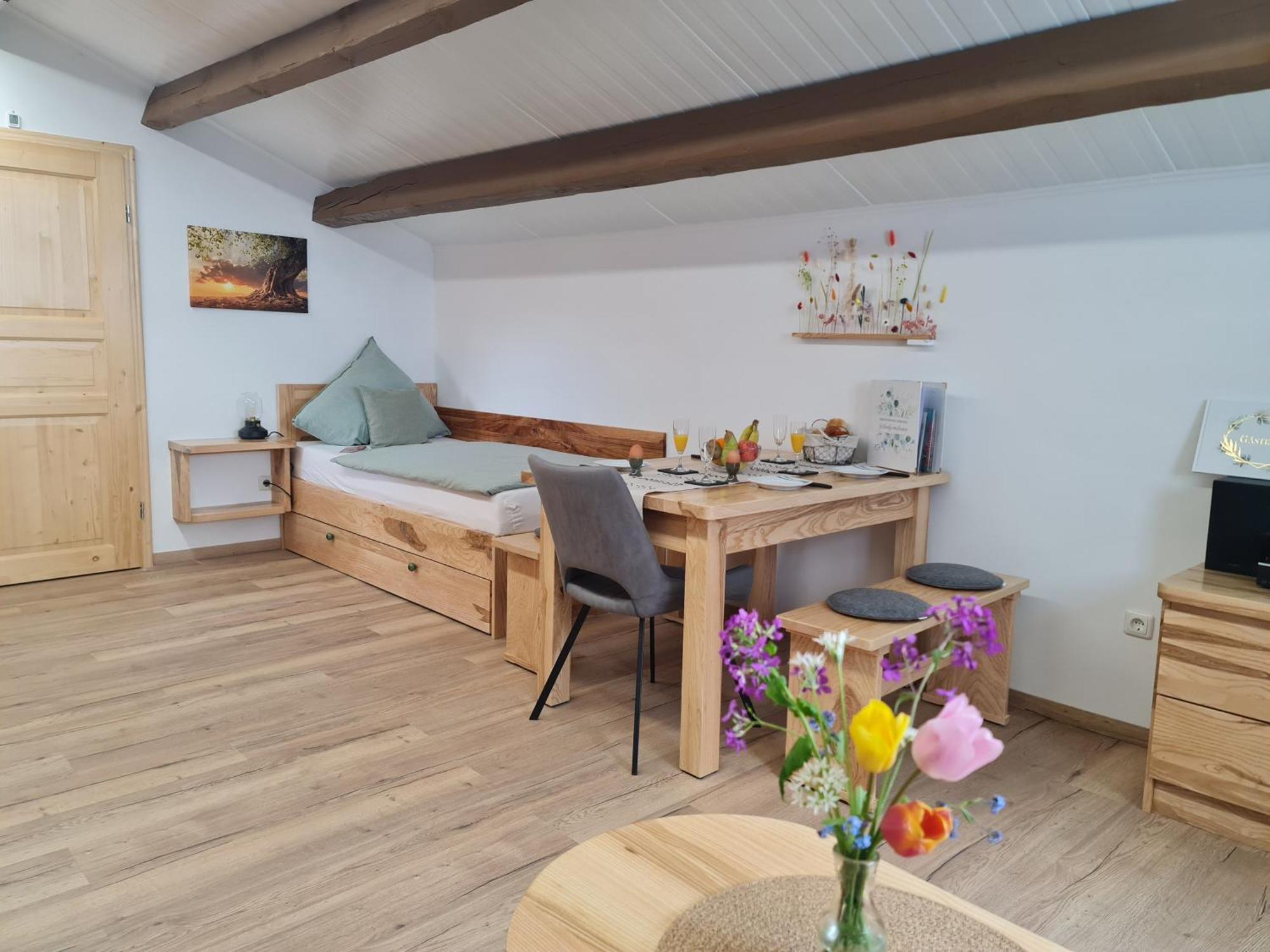 Ferienwohnung Wiesenhof Neuhof an der Zenn ภายนอก รูปภาพ